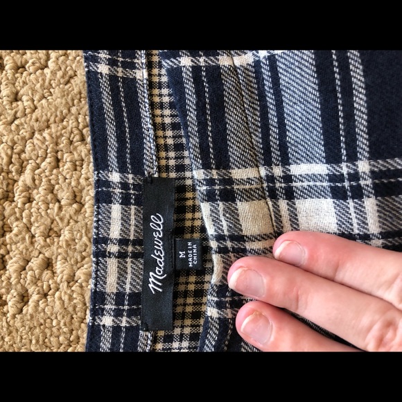 Madewell plaid sweater - Picture 2 of 2